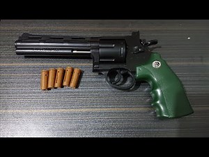Realistic Revolver Python 357 Full Auto Dart Blaster Unboxing | Airsoft Review