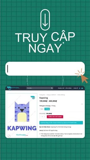 Mua Tài Khoản Kapwing Pro Dùng Chung Giá Rẻ - Có Bảo Hành