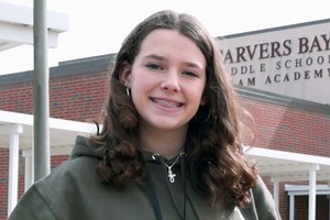 Hallie, an eighth grader at Carvers Bay Middle STEAM Academy, has overcome life hardships and challenges while maintaining characteristics such as leadership, integrity, perseverance, and good character. Her father passed away from kidney cancer when she was in sixth grade and her paternal grandmother, who she calls JoJo was diagnosed with Lymphoma in 2017 after already battling cancer (but is in remission). In spite of losing a significant figure in her young life she has persevere. She's on th