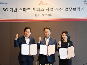 SK Telecom, Samsung, and Cisco to collaborate in 5G smart offices