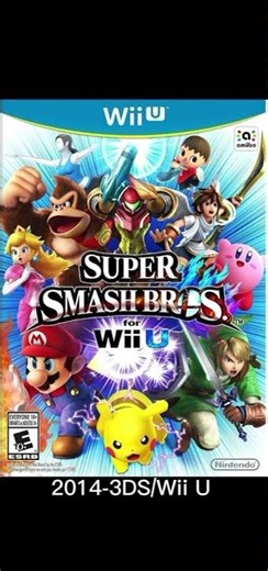 Evolution of Super Smash Bros 1999-2018