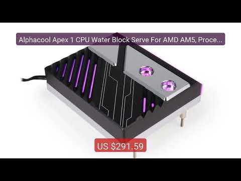 Alphacool Apex 1 CPU Water Block Serve For AMD AM5, Processor Cool... — Best Deal 2026 | Shop Now!