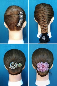 7K views · 54 reactions | Effortless & Stylish Short Hair Bun Hairstyles Tutorial for Girls & Women! Watch Now! ‍♀️✨ #ShortHairGoals | Simple Hairstyles | Facebook