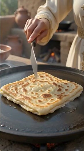 The Art of Making Moroccan Msemen 🥞 Crispy, Flaky & Delicious