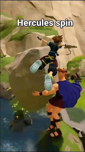 Hercules spin #gaming #kingdomhearts #shorts