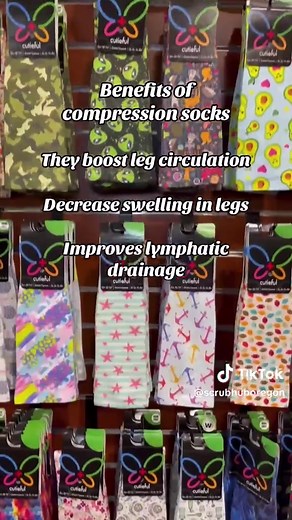 🙌 Compression socks for the win! 🙌 These little two-pack miracles just might change your daily life. We carry a variety of brands, sizes, compression levels and fabrics. We can help you select the best pair for you! Come and see us! We are open Monday-Friday, 10-6 & Saturday, 11-4. We will be closed Veterans Day. #compressionsocks #medicalapparel #selfcare #scrublife #shopsmall #shoplocal