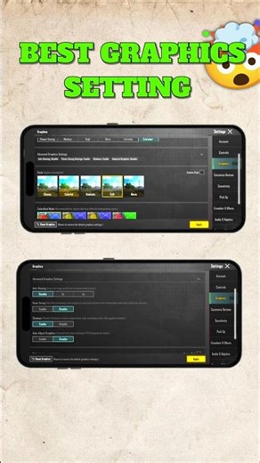 Best BGMI Graphics Settings for Ultra Smooth Gameplay (No Lag) #bgmitips #reels #viral #tips #shorts