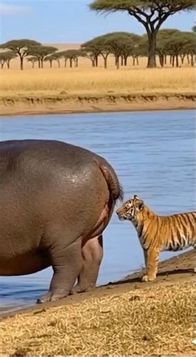 A runaway tiger? Eat some poop!"