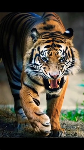 Tiger walk🐯#shorts #shortsfeed #shortsviral #shortsvideo