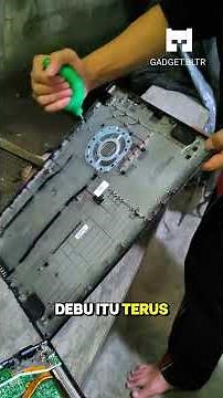 PEMBERSIHAN LAPTOP KOTOR BANGET