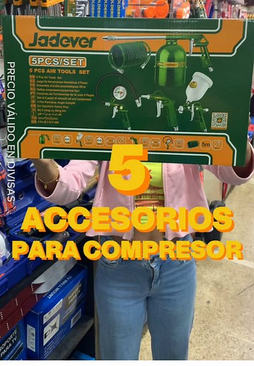 5 Accesorios Esenciales para Compresor por $33
