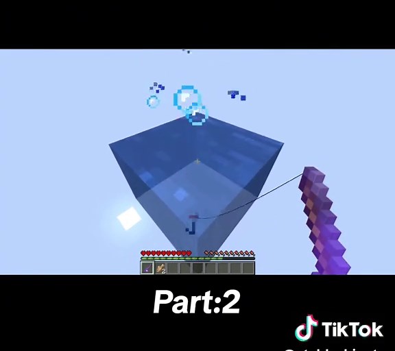 Surviving Minecraft Challenges with Just One Water Block