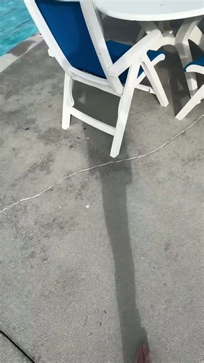 Poolside football blitz goes hilariously wrong