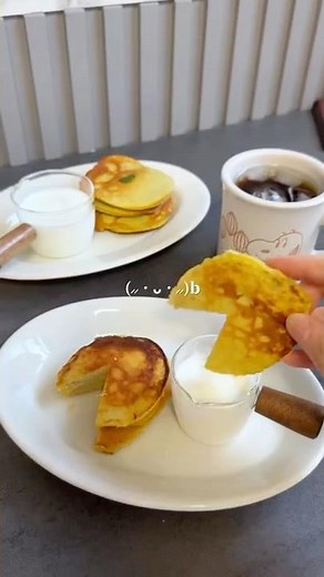 Recipe｜無糖油無麵粉-地瓜鬆餅 #food
