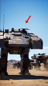 Futuristic Tanks Transforming Into War Machines |