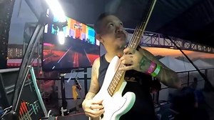 Backstage Guitar Setup during the Eraseheads soundcheck (a day before the concert) | Elegee Custom Guitars