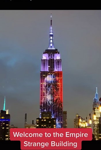 Welcome to the Empire Strange Building in New York City