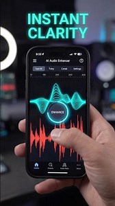 Give your audio a clarity boost with our AI Audio Enhancer! #AITools