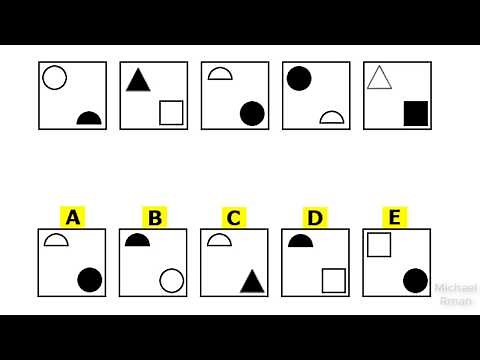 Abstract Reasoning Psychometric Practice Test Examples 1