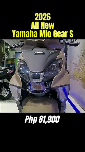 Yamaha Mio Gear S 2026 Hybrid Na!