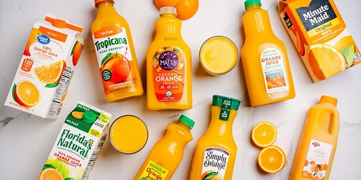 I Tried 10 Brands of Orange Juice, and the Winner Tastes Fresh Squeezed