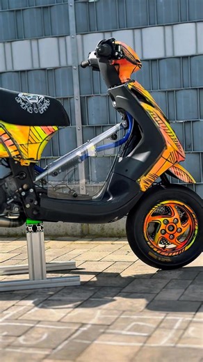 New racing fairing for the Zip SP2 🚀 Installed immediately – do you like the result? 👀