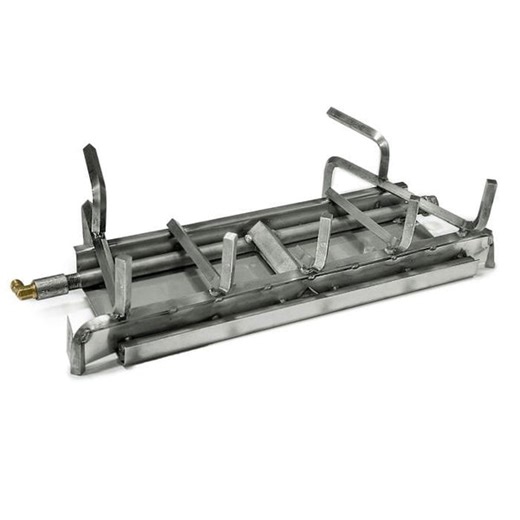 Grand Canyon Stainless Steel Gas Logs Vented 2 Burner System