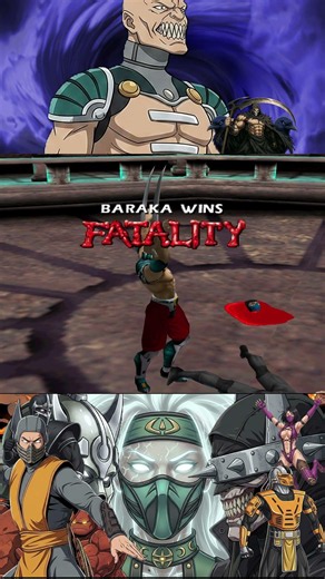 MORTAL KOMBAT GOLD BARAKA FATALITIES