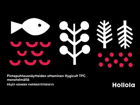 Pintapuhtausnäytteiden ottaminen Hygicult TPC