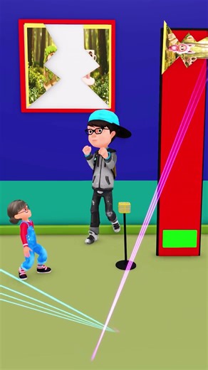 Nick vs Tani, The matching picture challenge with the Rumi and Mira family #kpopdemonhunters #funny