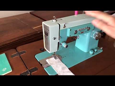 Retro Power! Incredibly Mint 1950's White Brand Model 363 Sewing Machine with 1.3 Amps of power!