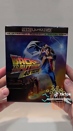 ⚡ Back To The Future 40th Anniversary Trilogy 4K UHD Unboxing! Out Now from Universal Pictures! 🕒 Great Scott! Celebrate 40 years of Back to the Future with this stunning 4K UHD trilogy. Experience Marty McFly and Doc Brown’s time-traveling adventures like never before — with crystal-clear picture, booming Dolby Atmos sound, and tons of bonus features that are pure movie magic! 🚗💨 #BackToTheFuture #4KUHD #Unboxing #UniversalPictures #TimeTravel #MovieCollection #MartyMcFly #DocBrown #GreatSco