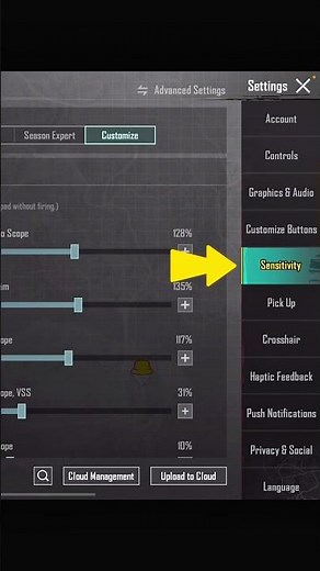Settings Guide #40 | PUBG MOBILE / BGMI update #shorts #bgmi #bgmitipsandtricks #ciaopubg