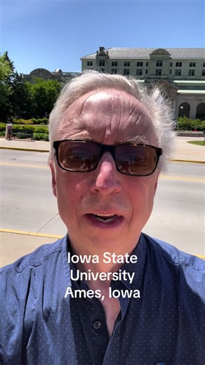 Jeff talks Iowa at Iowa State University for Final Exams Week not sponsored