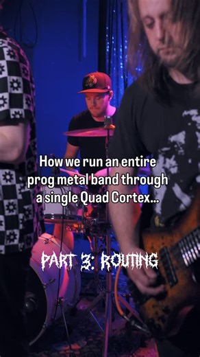 Amero on Instagram: "Part three! This time, doing a deep dive into the quad cortex itself and how we’re using it to cover all of our bases. #rigrundown #neuraldsp #quadcortex #progmetal #instrumentalmetal #jazzmetal"