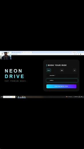 Creat index page in html 😱 #html #webpage #creativewebsite #css #javascript #ytshorts