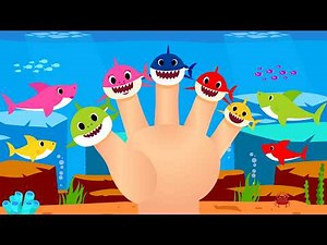 ✋Baby Shark Finger Family - Kids Songs & Nursery Rhymes