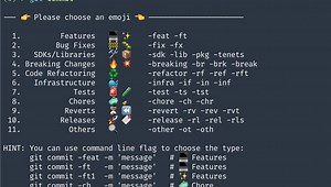 Commit your code in style with git.emoji 🎉