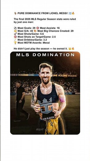 Lionel Messi DOMINATED the 2025 MLS Season! 🐐