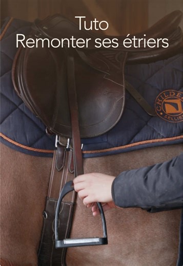 Tuto : Remonter ses étriers 🐴 Ranger correctement ses étriers après une séance permet un rangement plus pratique, et surtout d’éviter qu’ils ne s’accrochent quelque part 😉 Et toi, tu connaissais ces techniques ? 💡 👉🏼 : @zstudios_comm #TeamCCC #equitation #coach #cheval #cavalier #horselife #TutoÉquitation #HorseTrainingTips #EquestrianTutorial #RiderTips #EquestrianContent #tuto #etriers #selle