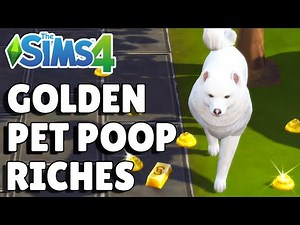 How To Get Rich From Your Pet's... Poop | The Sims 4 Guide