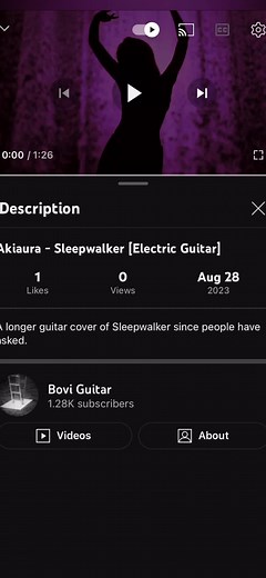 Sleepwalker Guitar Cover #guitar #guitartok #guitarcover #cover #coversong #yt #youtube #music