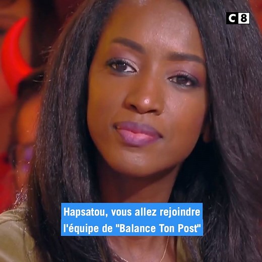 C'est officiel ! Hapsatou Sy rejoindra Cyril Hanouna, dès vendredi, comme chroniqueuse dans BALANCE TON POST ! La séquence intégrale est à découvrir sur myCANAL : https://bit.ly/2AEdfA7 | C8