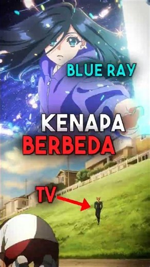 What's the difference between TV and Blu-ray anime? #animeshorts