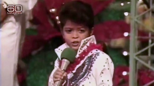 When Bruno Mars was four years old his parents included him in the family business. He played “Little Elvis” and it’s when he first learned he could steal the show: http://cbsn.ws/2g7XXGu | 60 Minutes