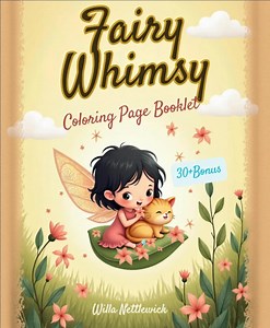 Fairy Whimsy Coloring Book – Magical Printable Pages for Kids & Dreamers! - Etsy