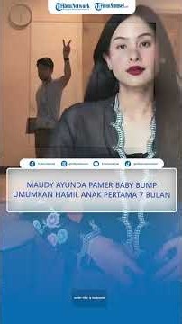 MAUDY Ayunda Pamer Baby Bump, Umumkan Hamil Anak Pertama 7 Bulan usai 4 Tahun Nikah