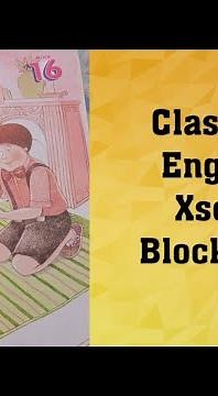The Boy and the Rabbit Story Class 3 English Xseed book Block - 16