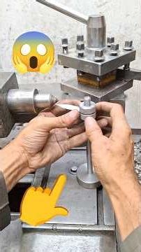 Tap hight adjusting tool #mechanical #engineering #lathe #workshop #lathetool #trick #method #shorts