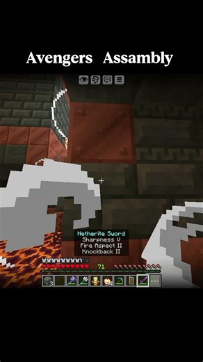 When Avengers Assemble in Minecraft… 🤯🔥